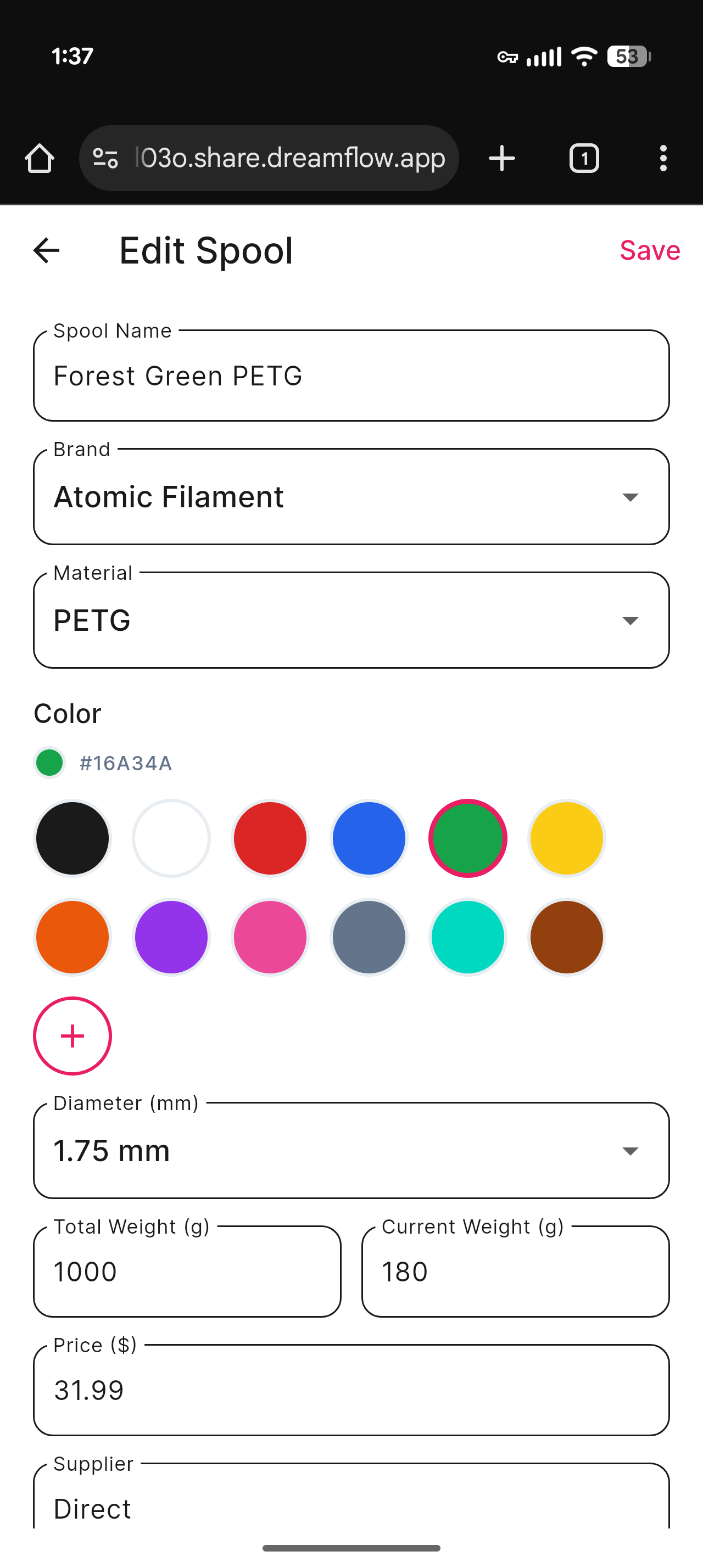 Printory analytics overview